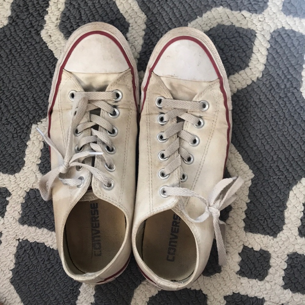 White Converse All Star